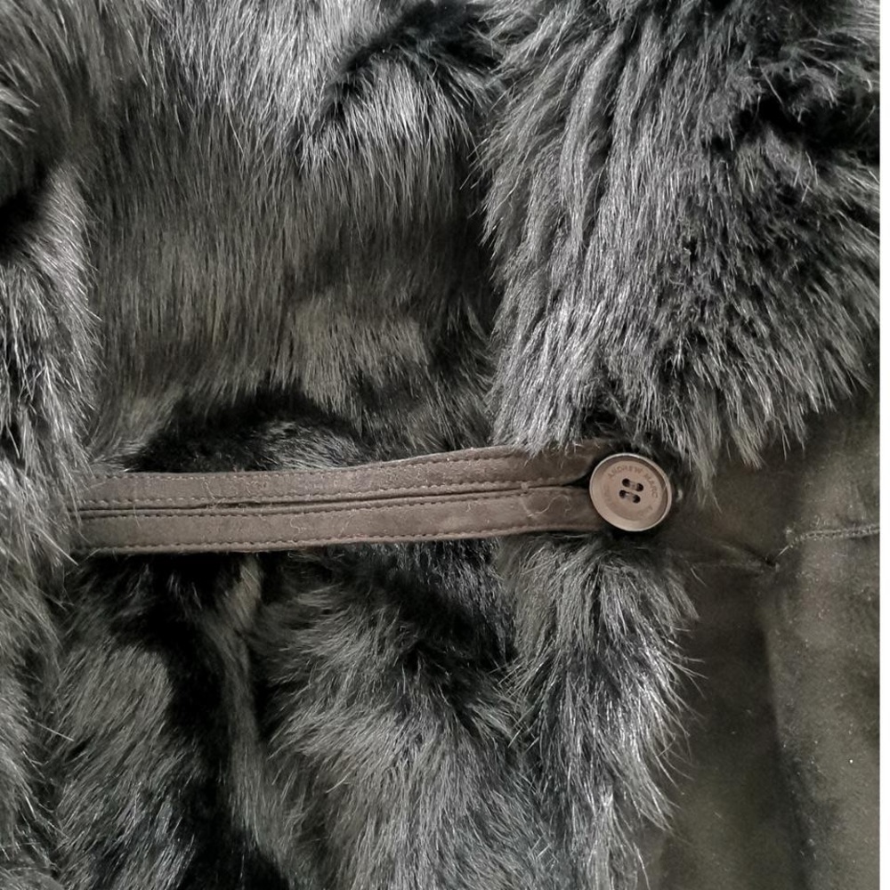 Andrew Mark x Richard Chai designer collaboration Spanish Toscana shearling coat - Picture 9 of 14